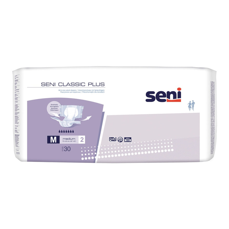 Seni Classic Basic Small Inkontinenzhosen , 55 - 80 cm, 1400 ml