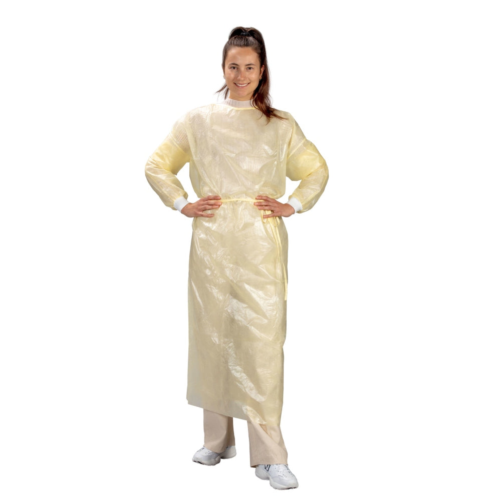 10-er Pack / MaiMed® Protect – Coat ViruGuard / Schutzkittel aus Polypropylen-Vliesstoff 10-er Pack / MaiMed® Protect – Coat ViruGuard / Schutzkittel aus Polypropylen-Vliesstoff