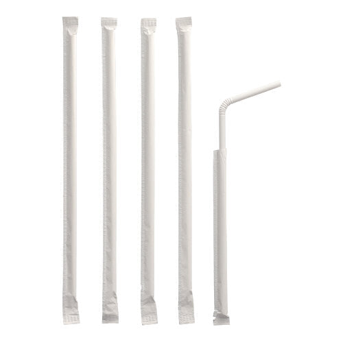 Medi-Inn Trinkhalme, Ø 6 mm · 24 cm weiß bestellen