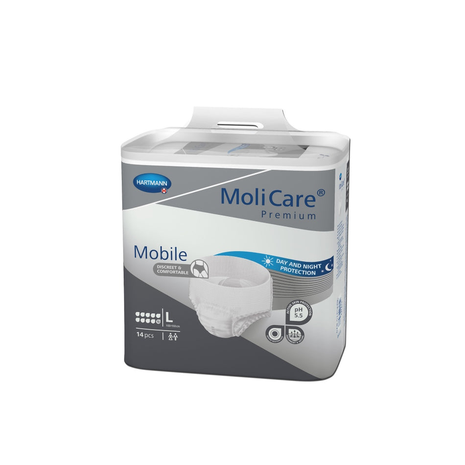 MoliCare Premium Mobile, 10 Tropfen, Gr. L, 100 - 150 cm Hüftumfang
