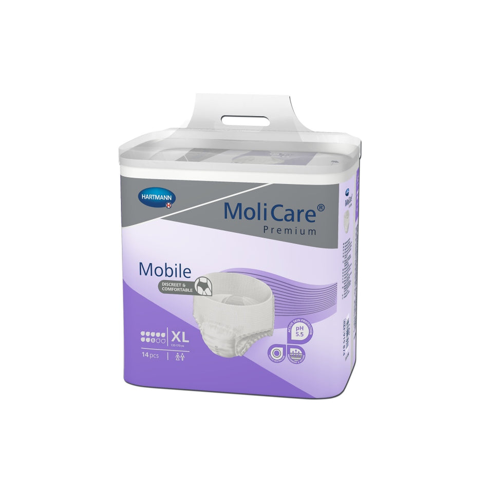 MoliCare Premium Mobile, 8 Tropfen, Gr.XL, Hüftumfang 130 - 170 cm