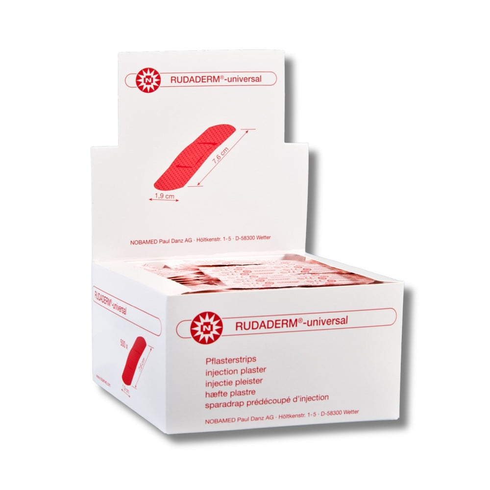 Noba Rudaderm-universal Pflasterstrips 1,9 x 7,6 cm, 500 Stück Packung
