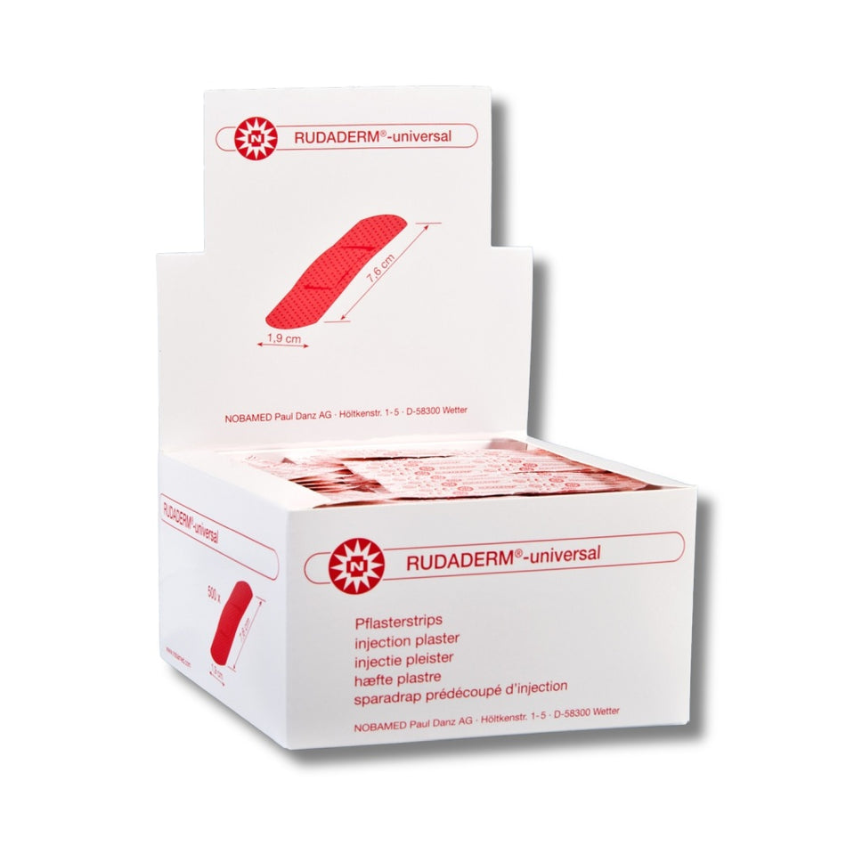 Noba Rudaderm-universal Pflasterstrips 1,9 x 7,6 cm, 500 Stück Packung