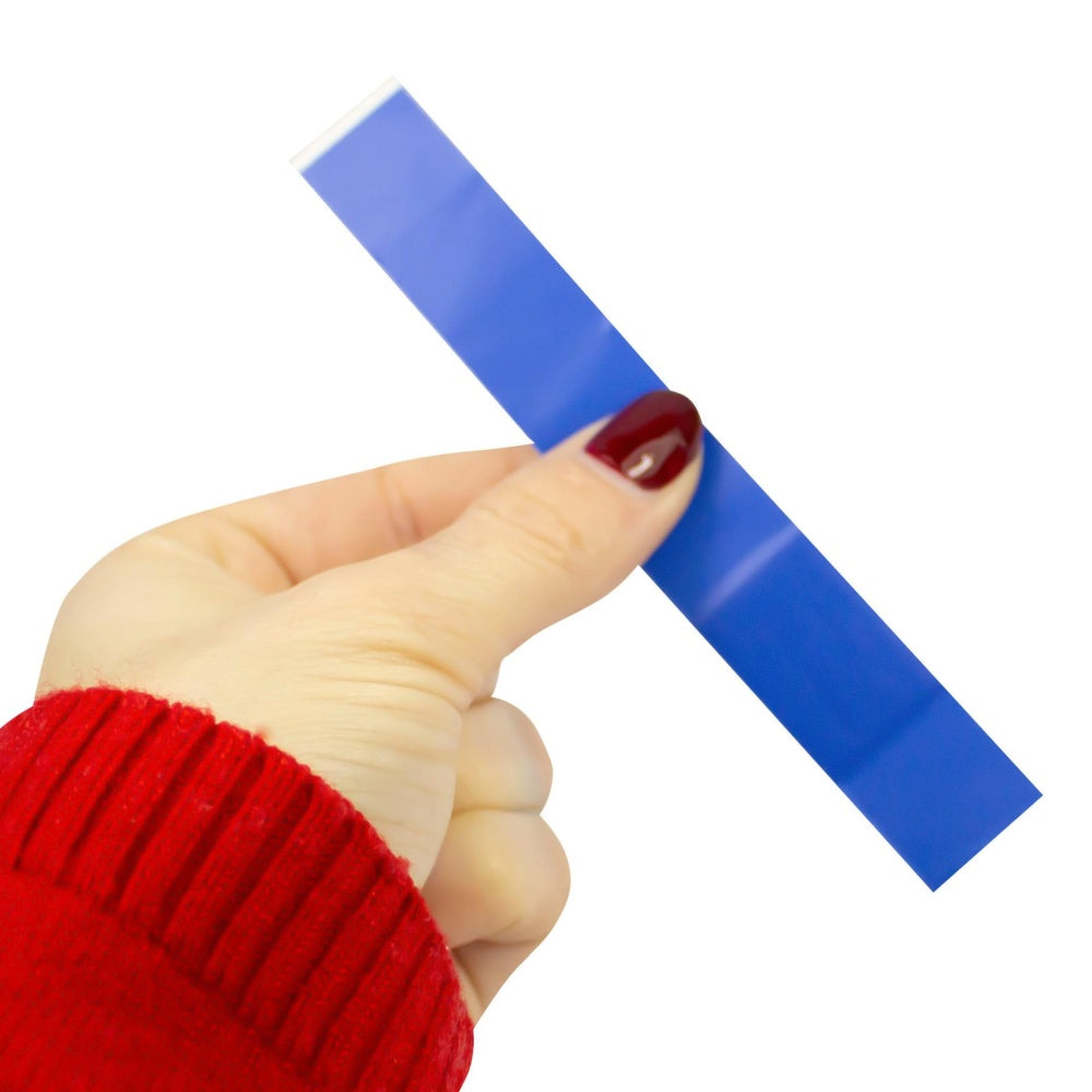 Noba Rudadetec Pflasterstrips 2,0 x 12,0 cm, detektierbar blau, 100 Stück Anwendung 2