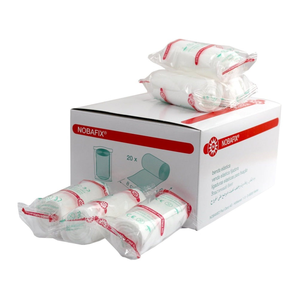 Nobafix Fixierbinden in Folie 8 cm x 4 m 20 Stück 3