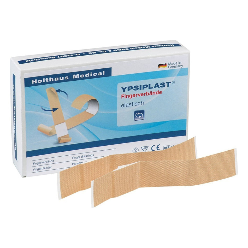 Holthaus Ypsiplast Fingerverbände, 3 x 12 cm, elastisch (100 Stück)