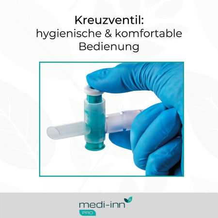Kreuzventil: hygienische & komfortable Bedienung