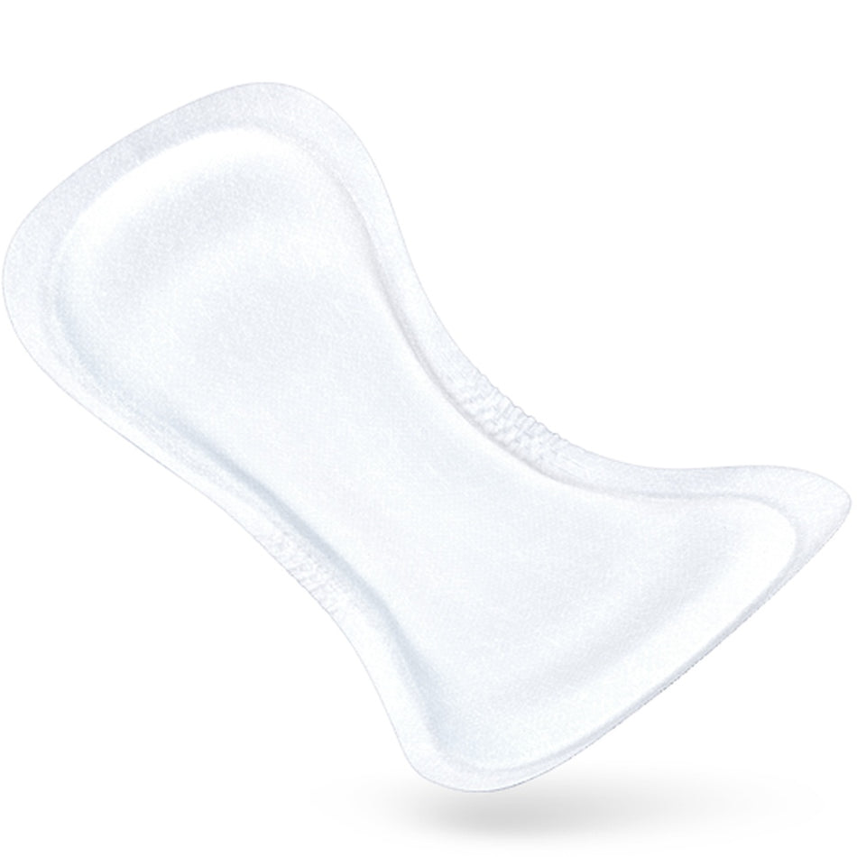 Ein Paket mit TENA Lady Super Inkontinenzslips für Frauen liegt auf einem hellen, neutralen Hintergrund. Der vordere Teil des Pakets zeigt eine stilisierte Abbildung der Produkte und hebt die wichtigsten Merkmale hervor. Auf der Verpackung sind wichtige Informationen wie die Größe "Super" und ein Hinweis auf hohen Saugkomfort sichtbar. Die pastellfarbene Gestaltung vermittelt ein Gefühl von Sanftheit und Sicherheit, das Vertrauen und Diskretion bei der Verwendung der Produkte suggeriert.