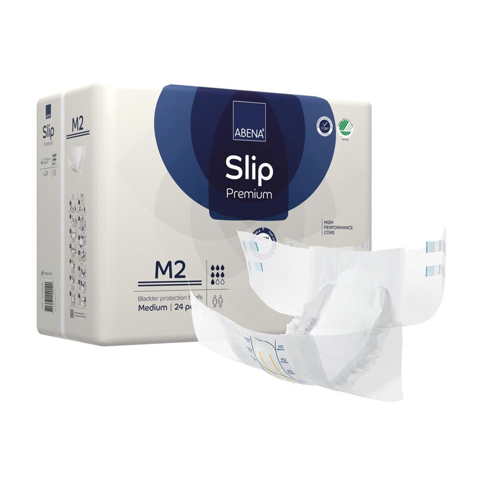 Abena Slip Premium M2 Inkontinenzwindeln 2600 ml, 24 Stück