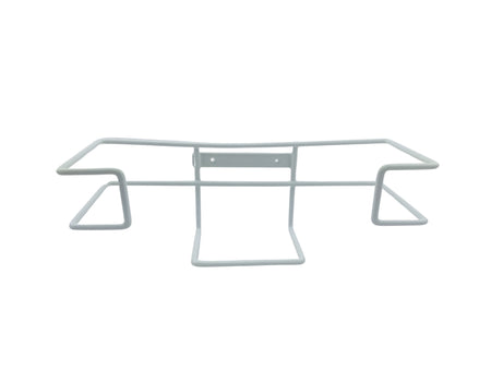 Sichere und praktische Handschuhbox-Halterung aus robustem Material, designed für die Wandmontage. Die Halterung zeigt ein modernes, minimalistisches Design, das in einem neutralen Farbton gehalten ist. Sie bietet eine einfache Zugänglichkeit und hält die Handschuhbox ordentlich an ihrem Platz. Die Aufhängung ist ideal für den Einsatz in Arztpraxen, Werkstätten oder im Haushalt.