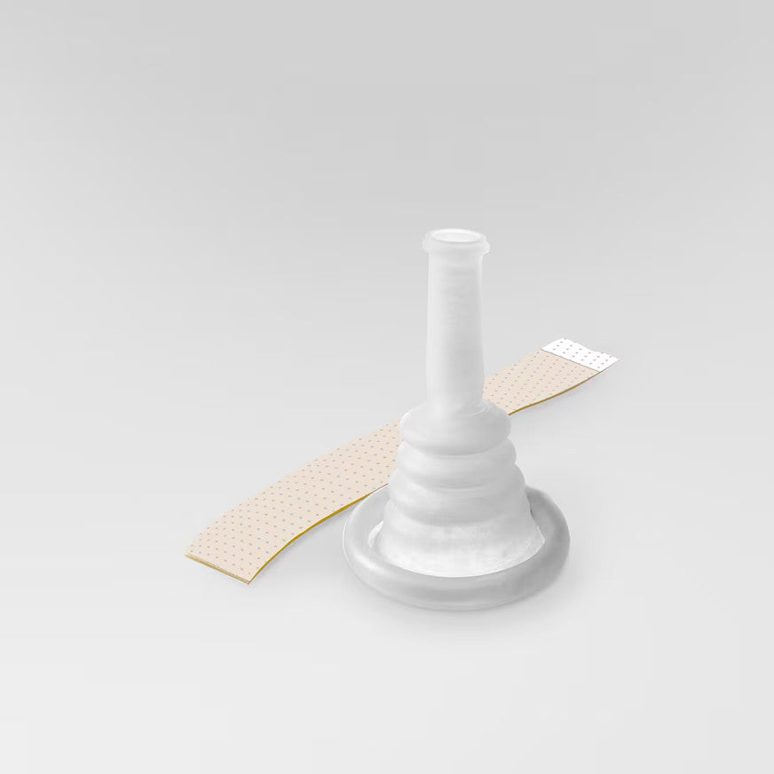 Conveen Kondom-Urinale zweiteilig, latexfrei, 8 cm lang, 30 Stück