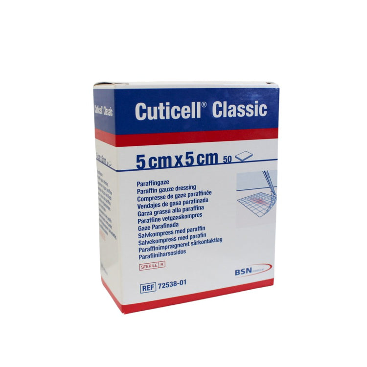 Cuticell Classic Paraffingaze, 5 x 5 cm, steril kaufen – Medi-Inn