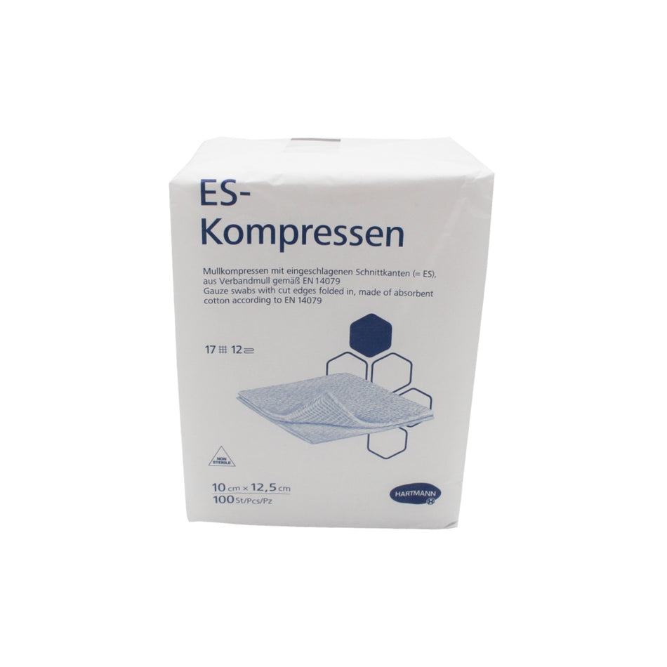 Hartmann ES Kompressen 10 x 12,5 cm, 17-fädig, 12-fach 2