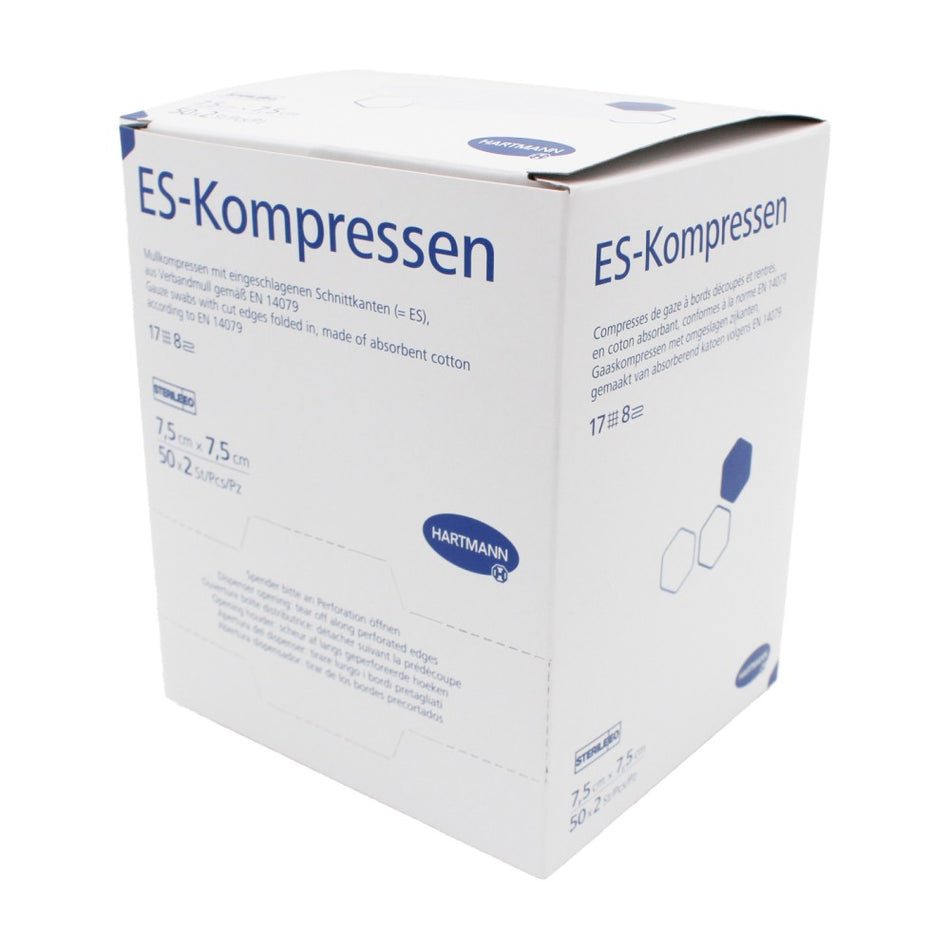 Hartmann ES Kompressen steril 7,5 x 7,5 cm 8-fach 2