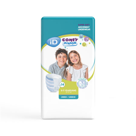 Frontalansicht einer Packung ID Comey Junior Pants 8 - 11 Jahre.