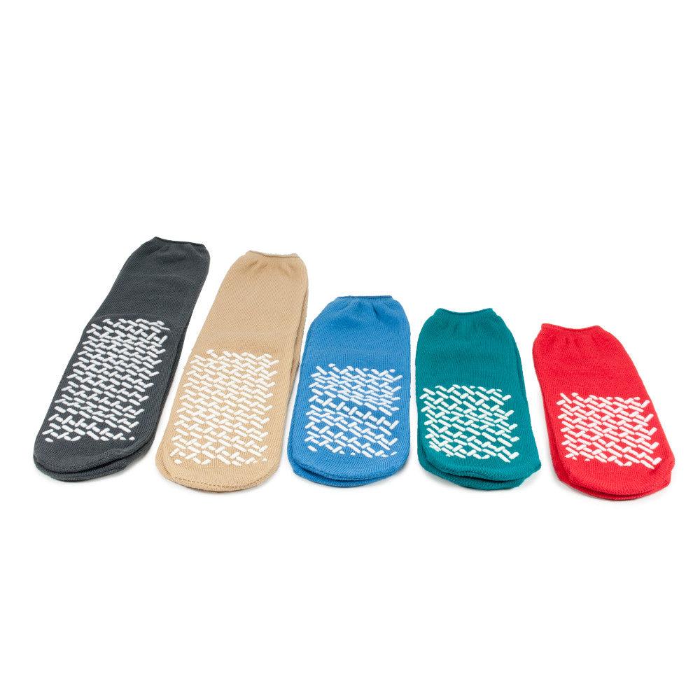 Medi-Inn Anti-Rutsch-Socken, 2-seitig beschichtet, 100% Polyester - Übersicht