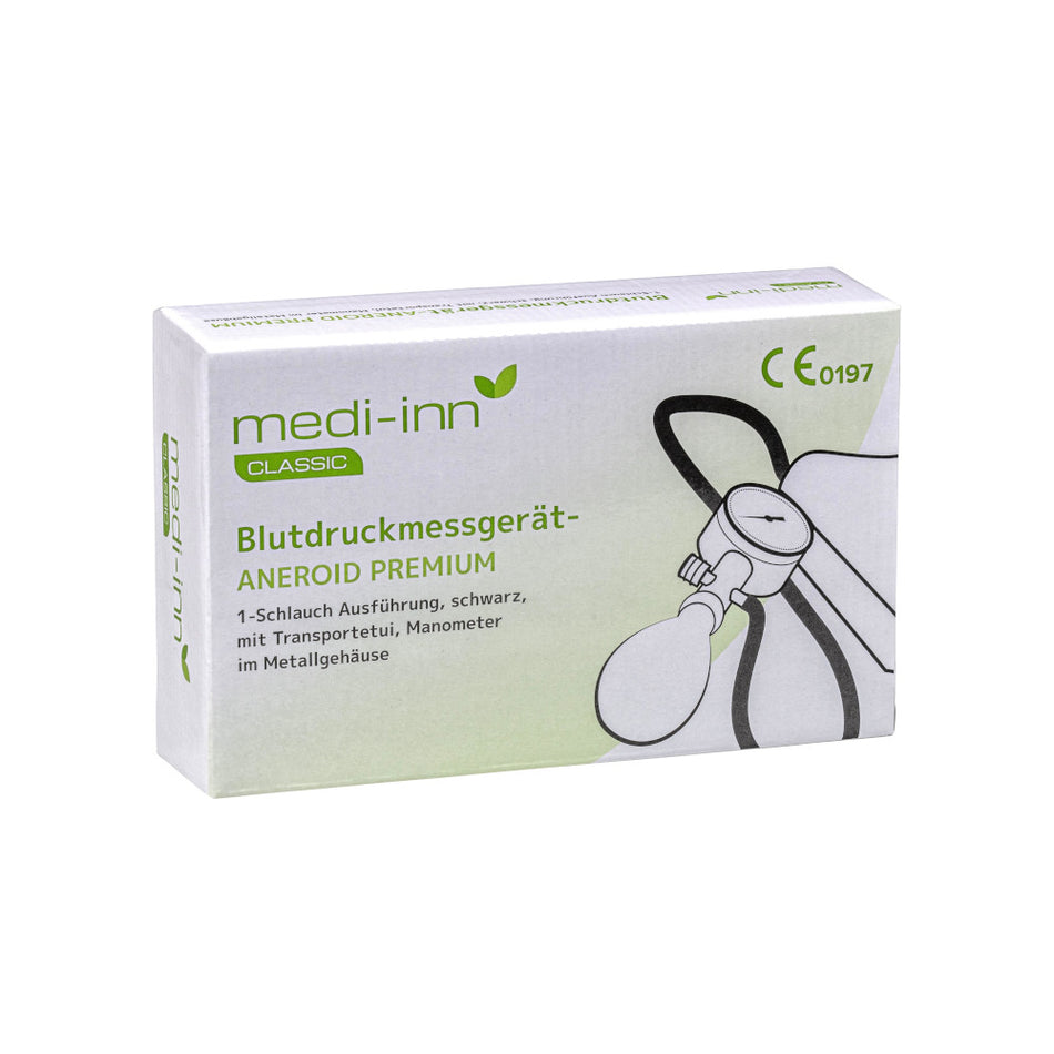 Medi-Inn Blutdruckmessgerät Aneroid Premium 1-Schlauch Ausführung