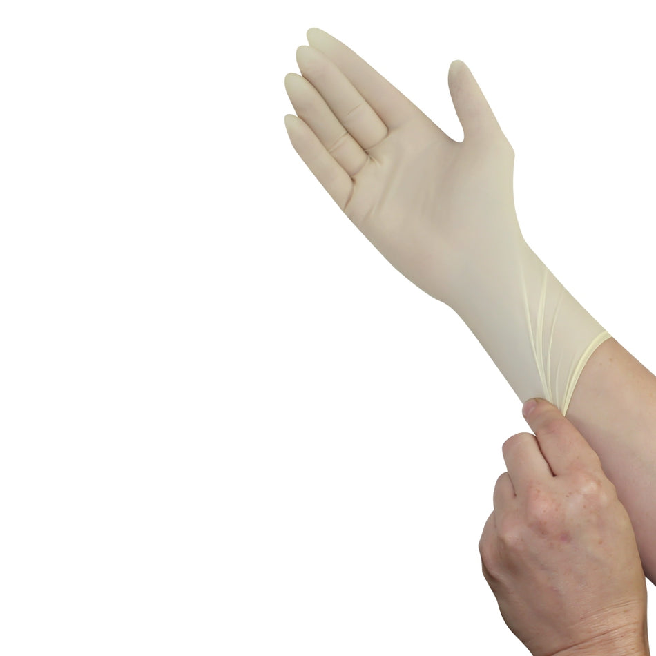 Medi-Inn Latex Premium Einmalhandschuhe, weiß, puderfrei - 2