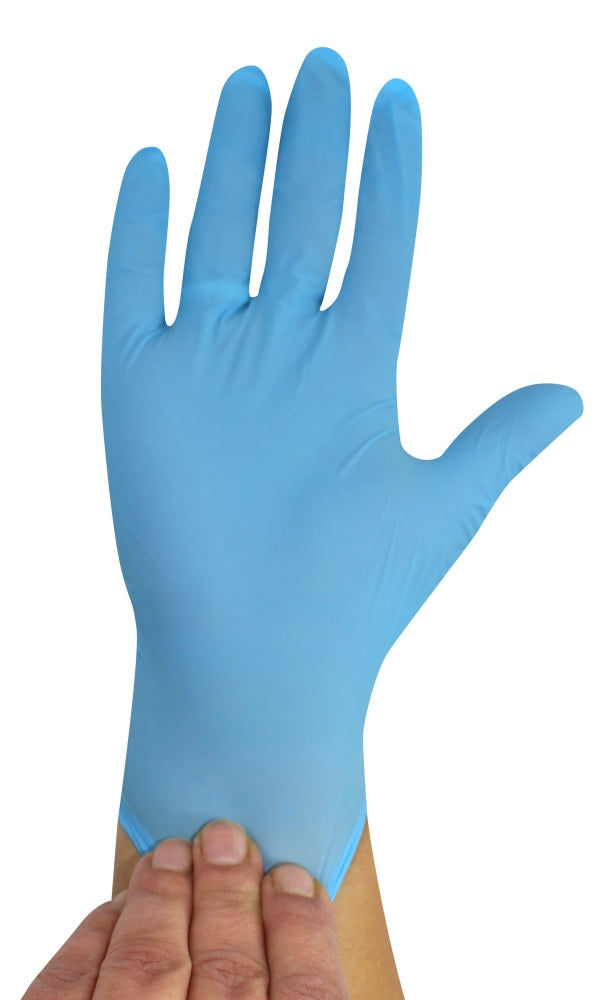 Medi-Inn Nitril blue plus Einmalhandschuhe, blau, puderfrei - 2