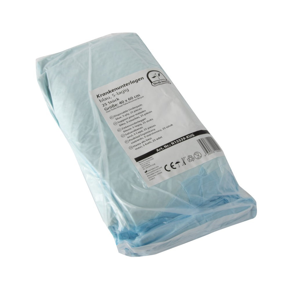 Medi-Inn Krankenunterlagen 40 x 60 cm 5 lagig 25er Pack N15539-KUG - 2