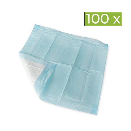 medi-inn Krankenunterlage 60×60 cm, 12-lagig – 100 Stück Vorteilspack für Praxis & Pflege
