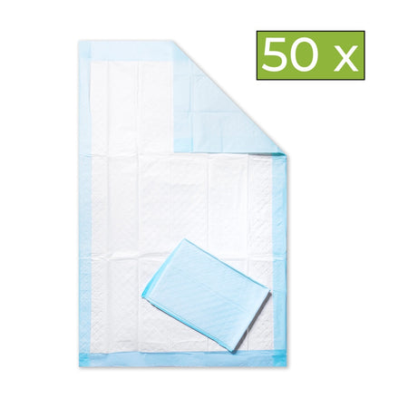 Medi-Inn Krankenunterlagen 60 x 90 cm – Doppelpack mit 50 Einweg-Unterlagen