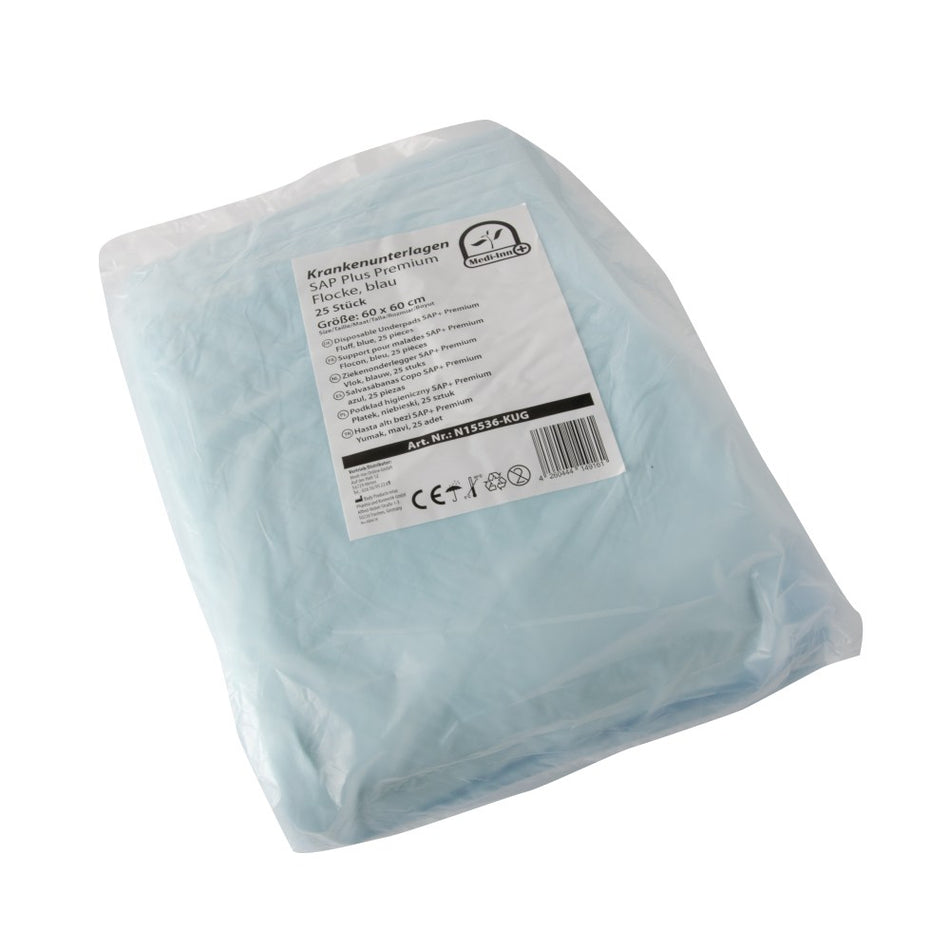 Medi-Inn Krankenunterlagen SAP Plus Premium 60 x 60 cm 25er Pack 2