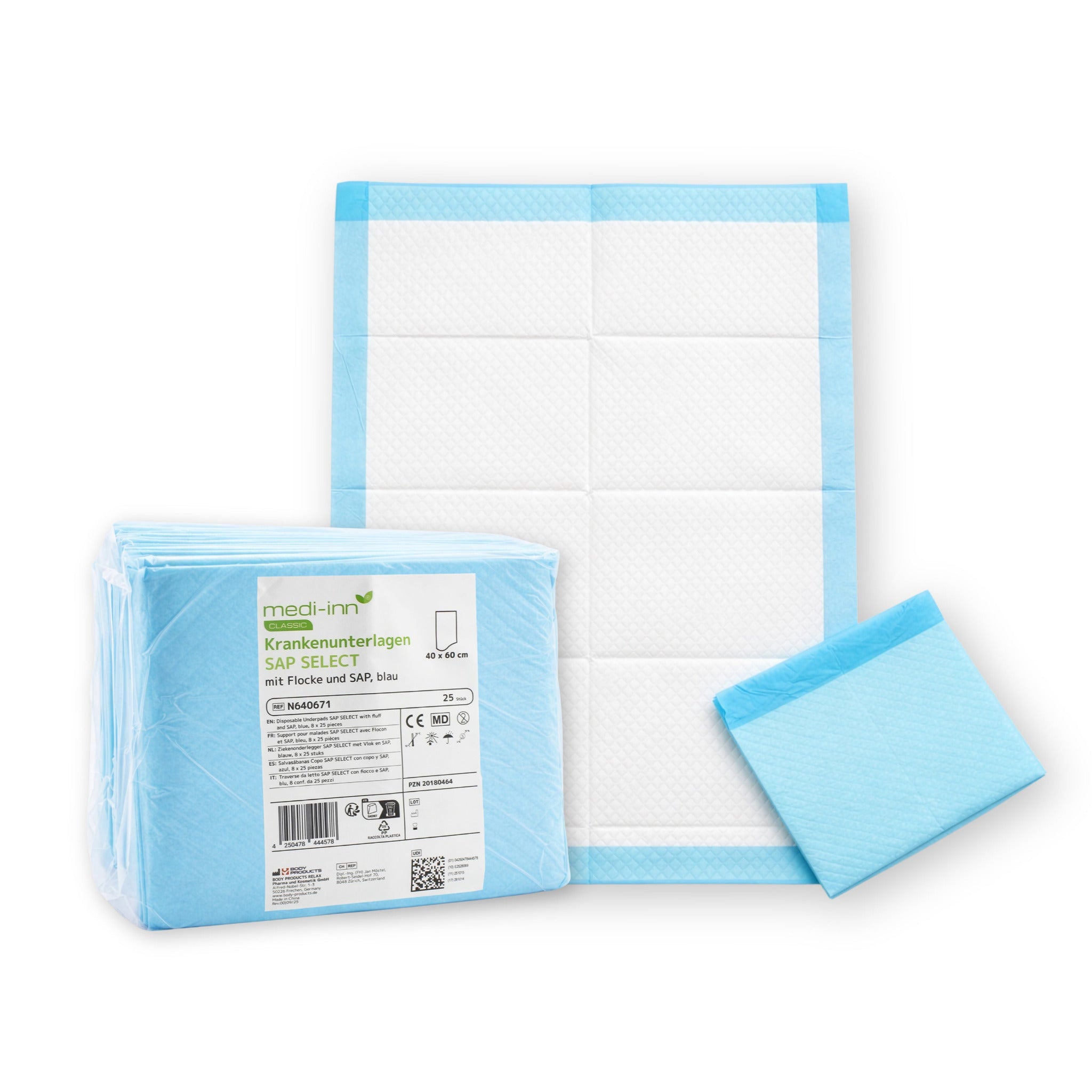 Produktfinder für Krankenunterlagen