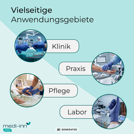 Vielseitige Anwendungsgebiete: Klinik, Praxis, Pflege, Labor