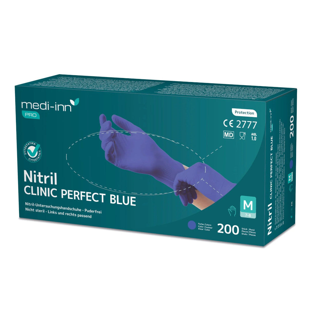Medi-Inn Nitril Clinic Perfect Blue EInmalhandschuhe