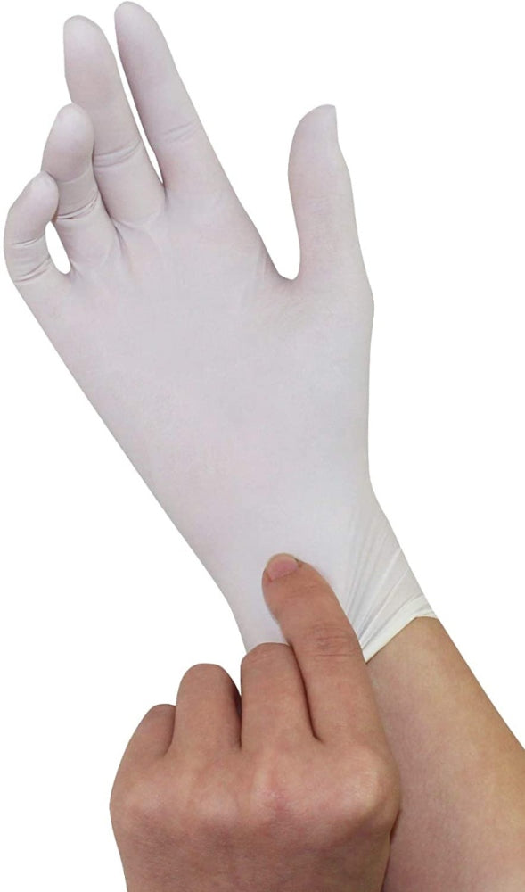 Medi-Inn Nitril white Einmalhandschuhe, weiß, puderfrei, Big Box, 200er Pack - 2