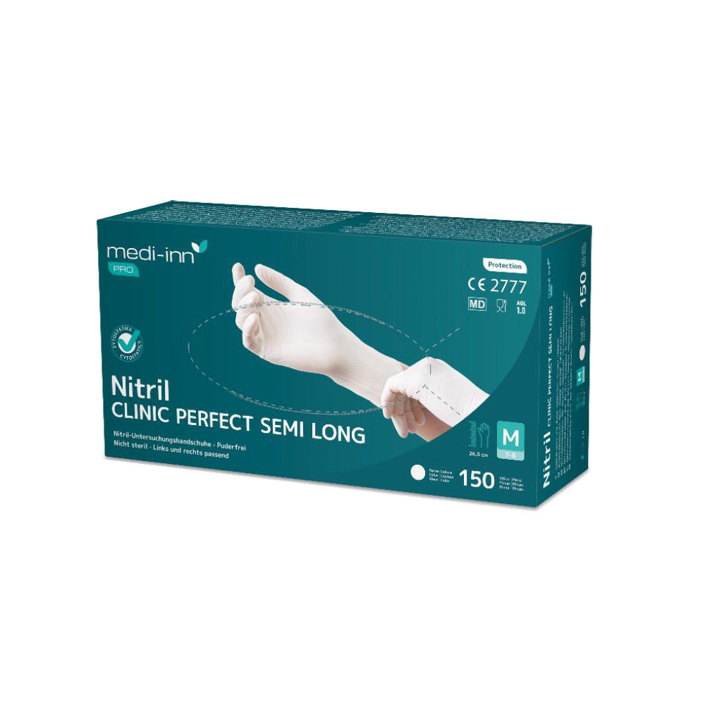 Medi-Inn PRO Nitril Clinic Perfect Semi Long Einmalhandschuhe N13793