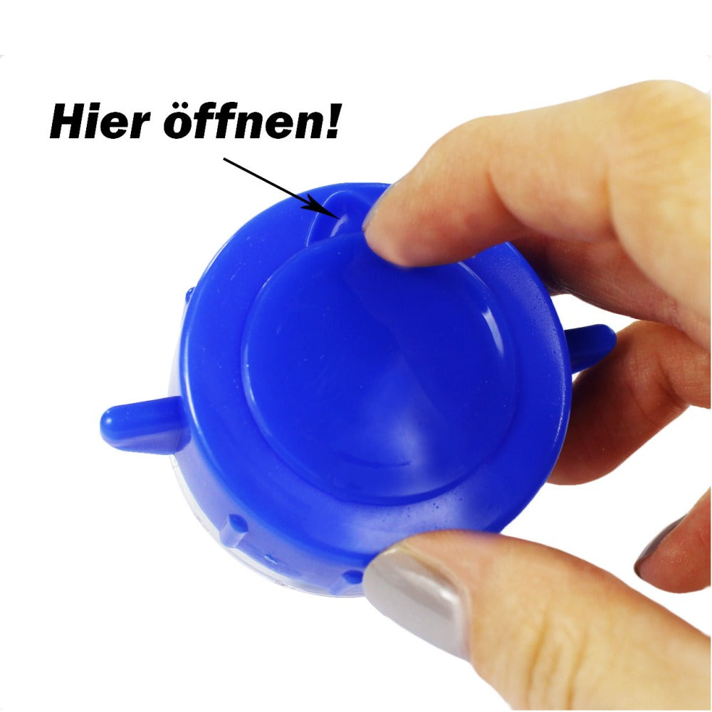 Medi-Inn Tablettencrusher, Tablettenmörser, blau 6