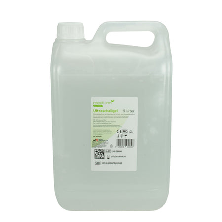 Medi-inn Classic Ultraschallgel 5 Liter Kanister, transparent, mikroblasen-, fett- und formaldehydfrei