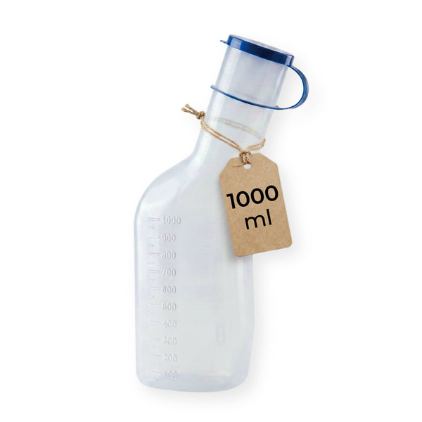 Medi-Inn Urinflasche PP 1000 ml für Männer, durchscheinend