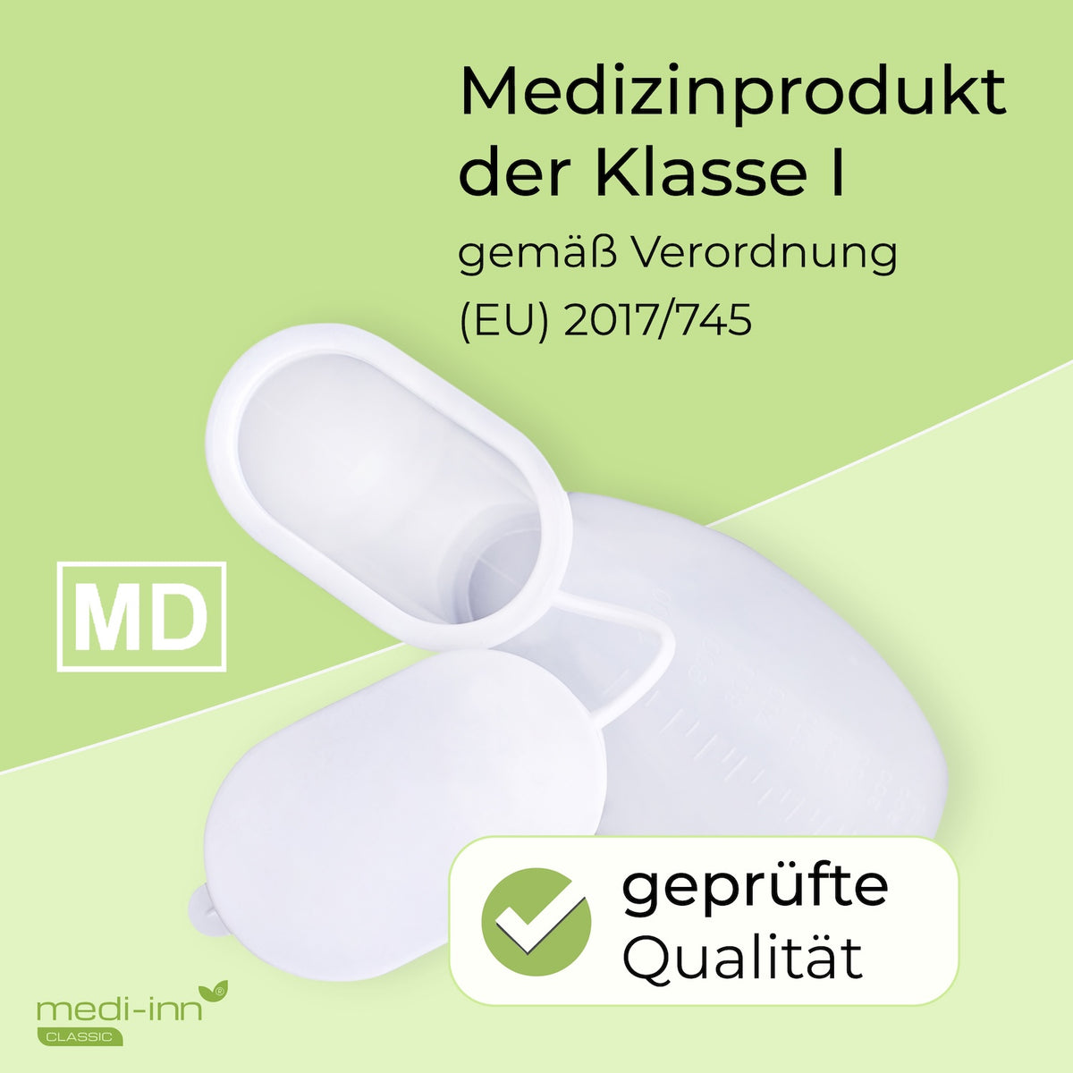 Medizinprodukt der Klasse 1 - geprüfte Qualität