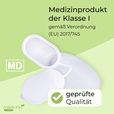 Medizinprodukt der Klasse 1 - geprüfte Qualität