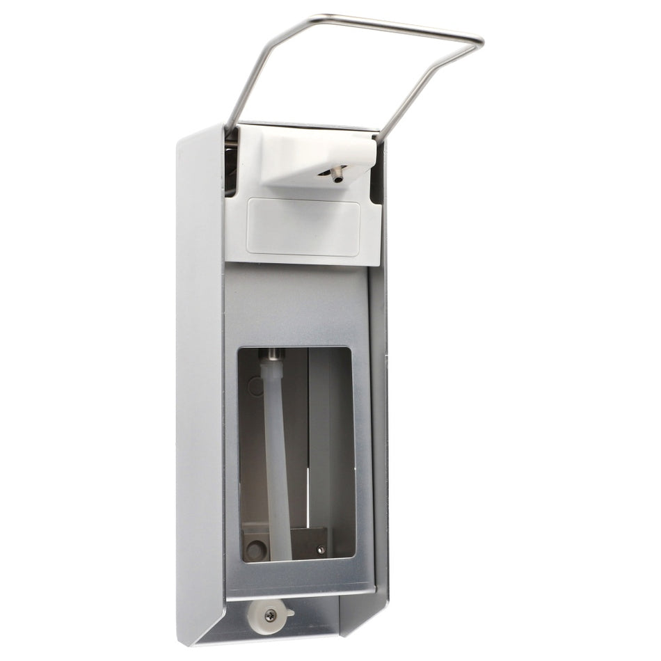 Medi-Inn Wandspender Aluminium, langer Armhebel, für 1000 ml Euroflaschen
