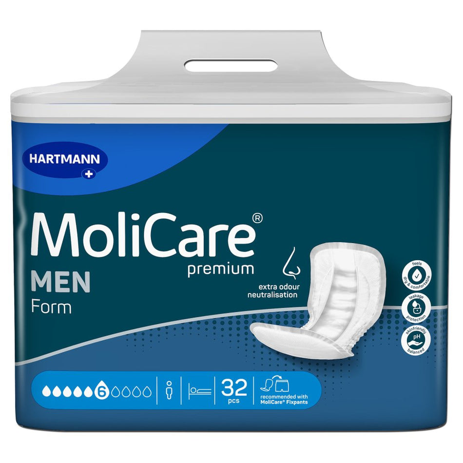 MoliCare Premium Form Men 6 Tropfen Inkontinenzvorlagen