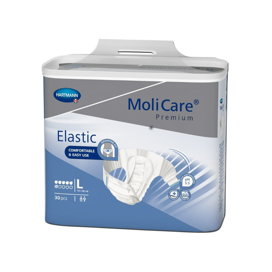 MoliCare Premium Elastic, 6 Tropfen, Gr. L, 115 - 145 cm Hüftumfang