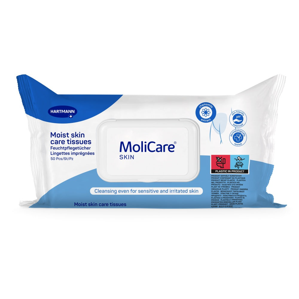 MoliCare Skin Feuchtpflegetücher - Verpackung