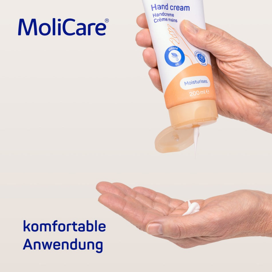 MoliCare Skin Handcreme Anwendung