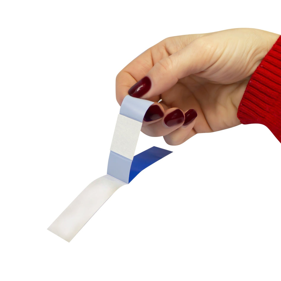 Noba Rudadetec Pflasterstrips 2,0 x 12,0 cm, detektierbar blau, 100 Stück Anwendung 1