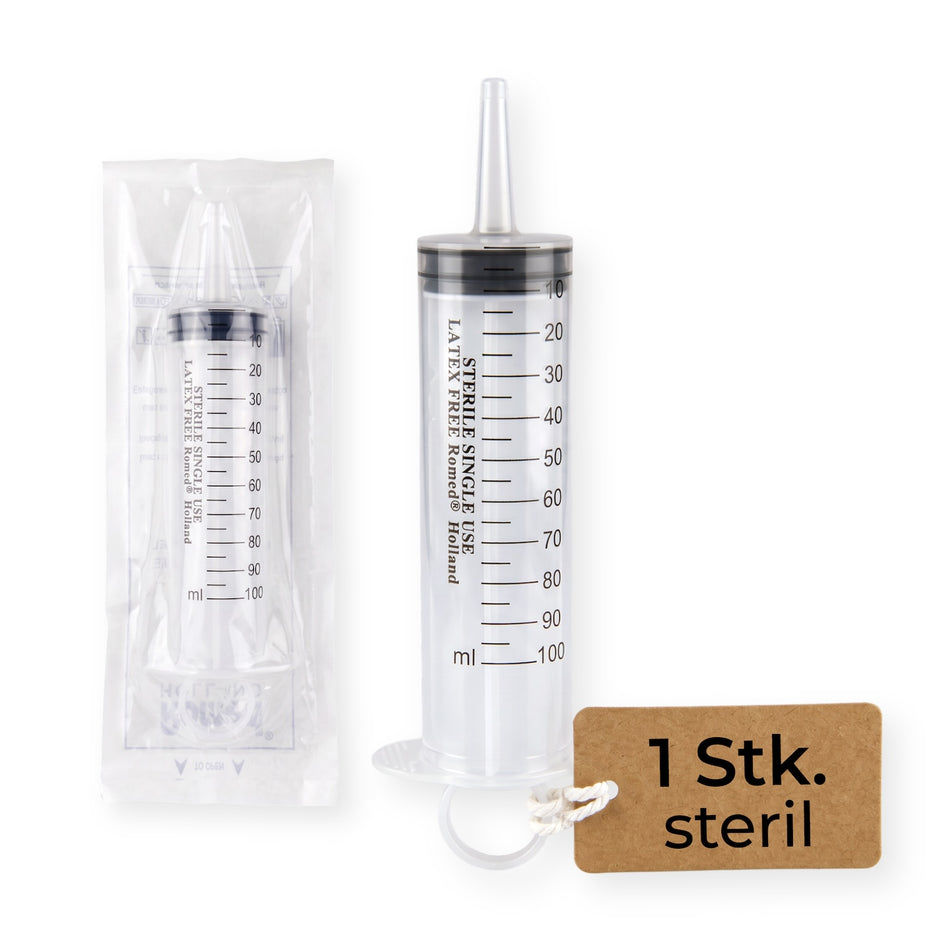 Romed Blasenspritze 100 ml, steril: 1 Stück