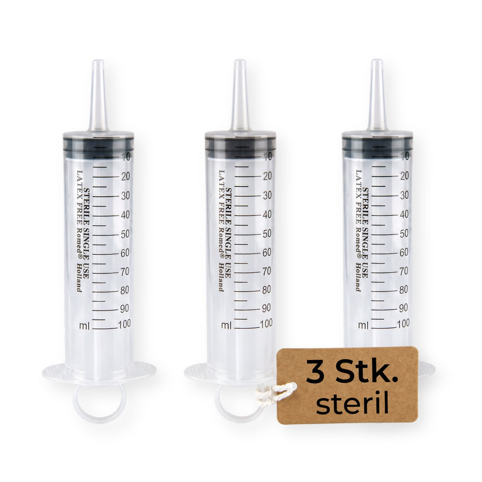 Romed Blasenspritze 100 ml, steril: 3 Stück