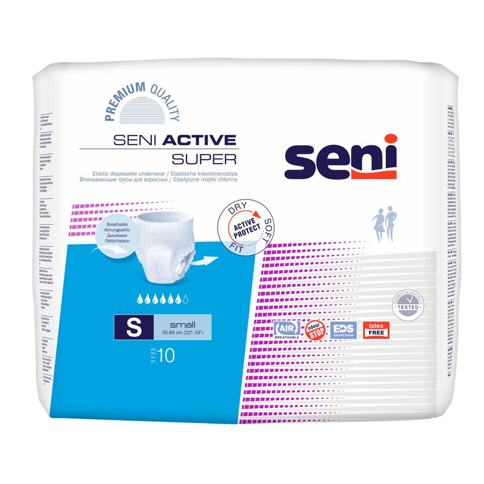 Seni Active Super Small Inkontinenzpants, 55 - 85 cm, 1200 ml