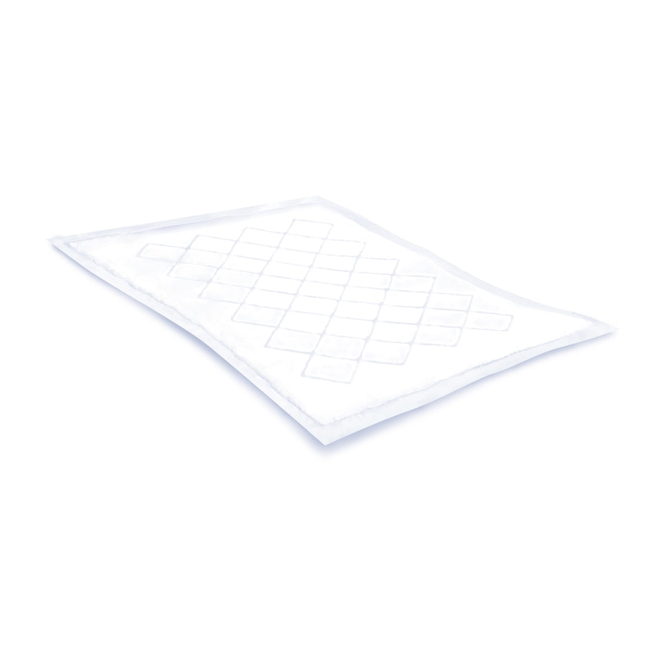 Ein Produktbild zeigt eine Packung mit Seni Soft Basic Inkontinenz-Einlagen für Erwachsene. Die Packung ist in einer klaren und ansprechenden Gestaltung gehalten, dominiert von sanften Blau- und Weißtönen. Auf der Vorderseite sind die Produktbezeichnung „Seni Soft Basic” sowie die Größe und Anzahl der Einlagen deutlich abgebildet. Im Hintergrund ist ein stilisiertes Design, das Seriosität vermittelt.