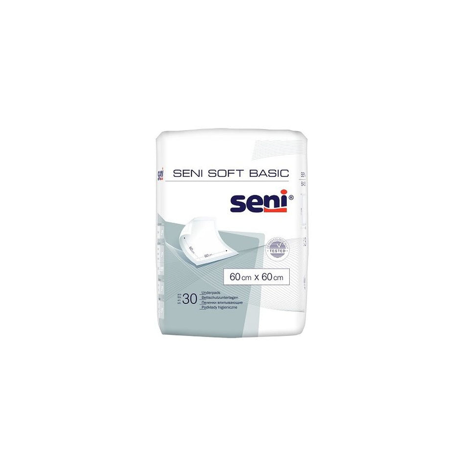 Seni Soft basic 60 x 60 cm Bettschutzunterlagen Unisex 30er Pack