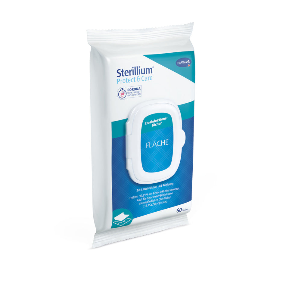 Bode Sterillium Protect & Care Desinfektionstücher Fläche, 60er Pack