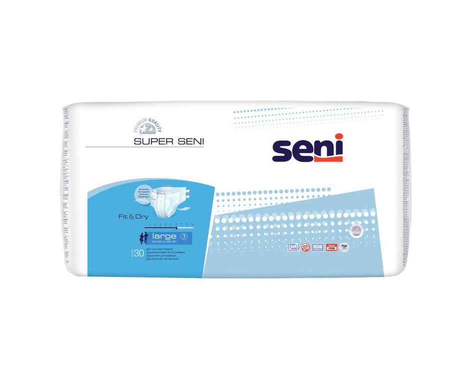 Super Seni Large Inkontinenzhosen 100 - 150 cm, Unisex, 2600 ml, 30er Pack